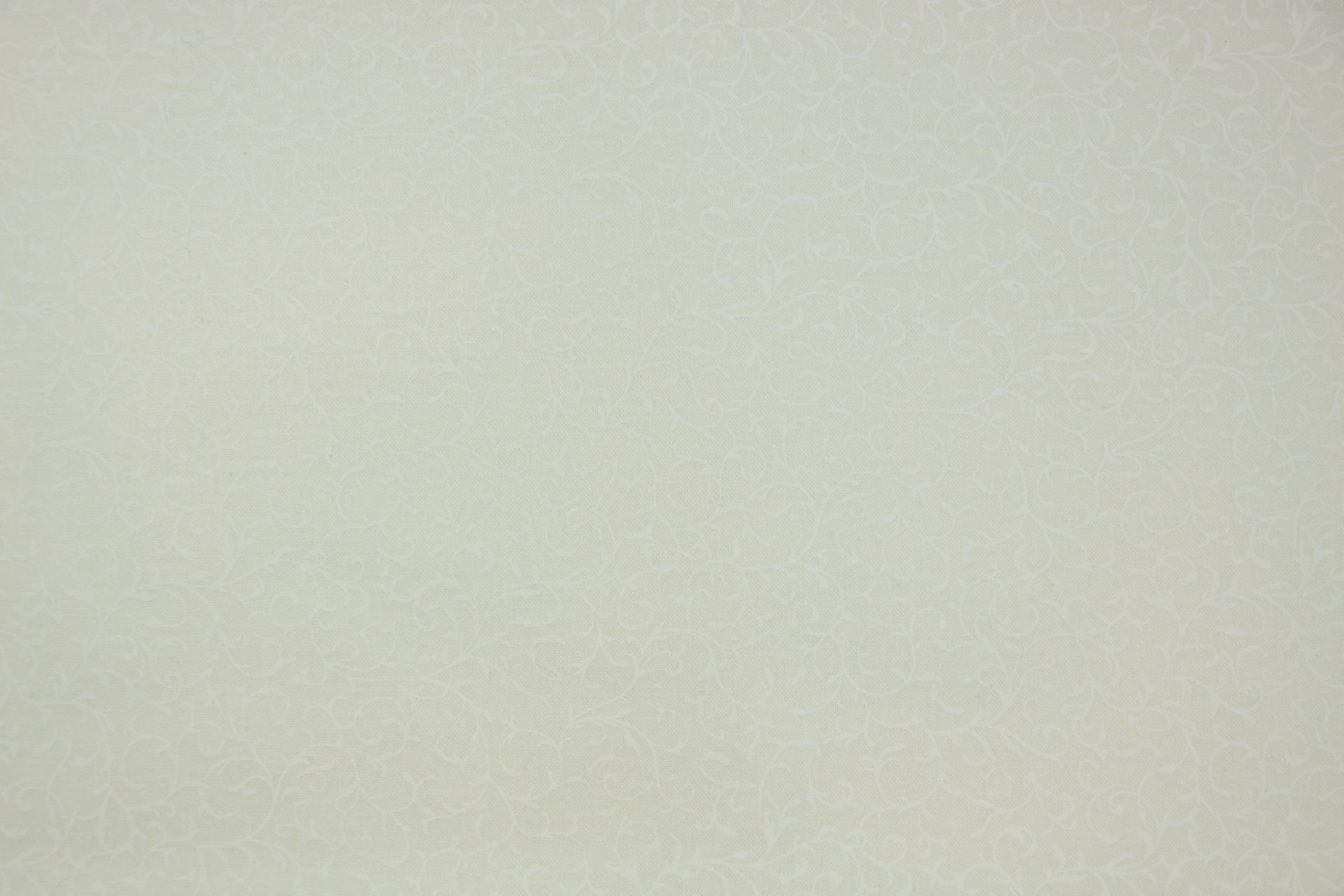 quiltstof-Ivoor met slingerende takken-