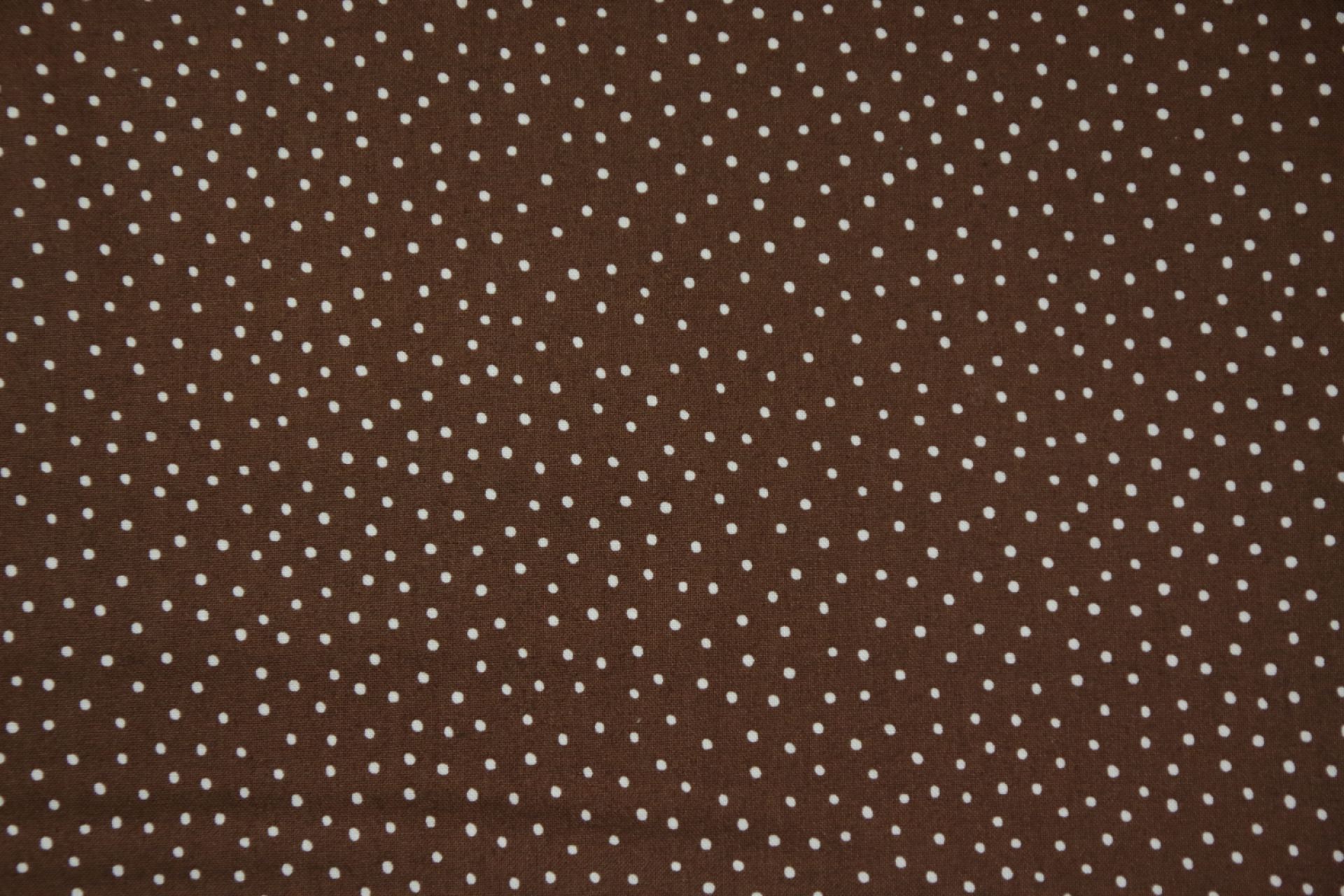 quiltstof-quiltstof-donkerbruin met ivoo