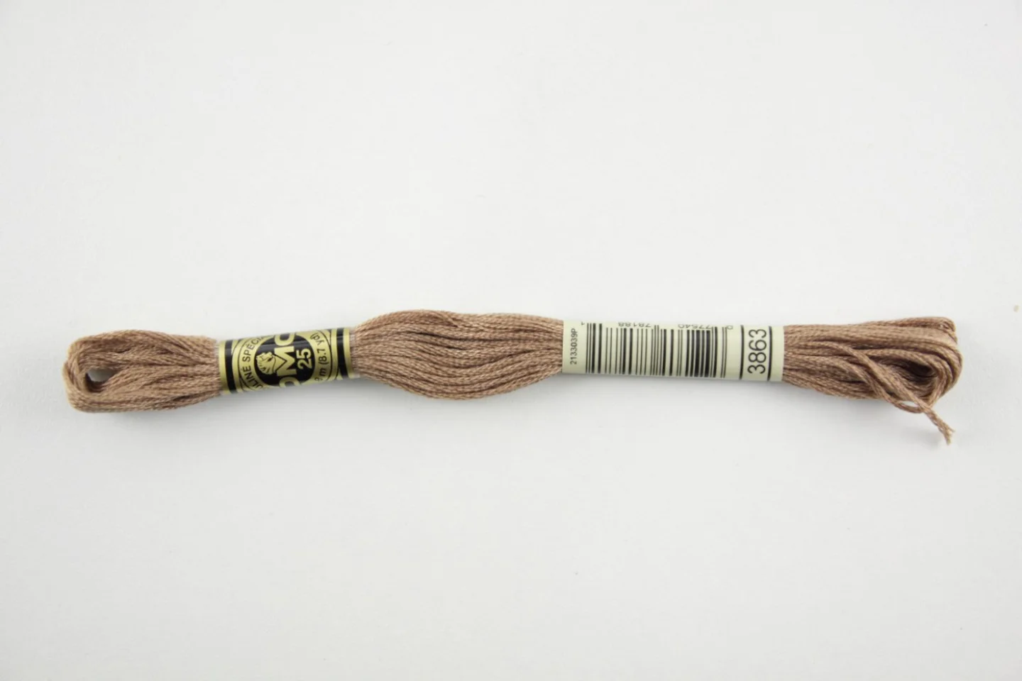 dmc borduurgaren kleur 3863.
