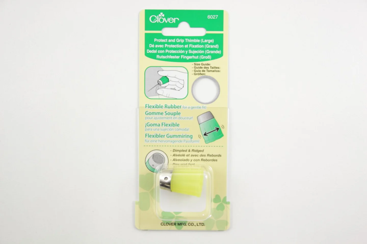 Vingerhoed-flexibel rubber-Clover-large.