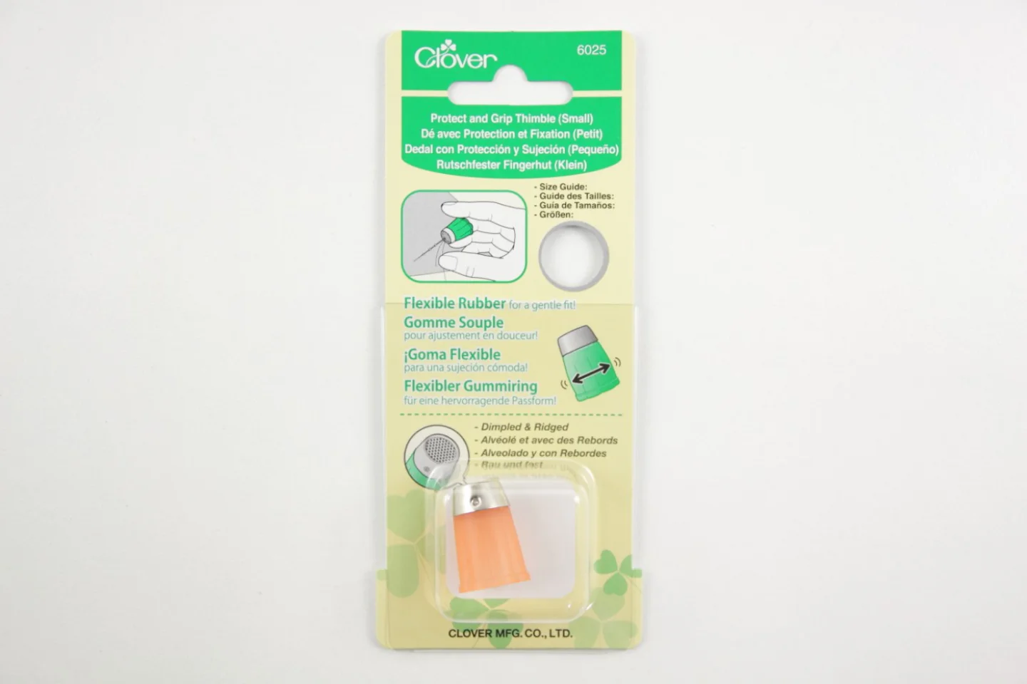 Vingerhoed-flexibel rubber-Clover-small.