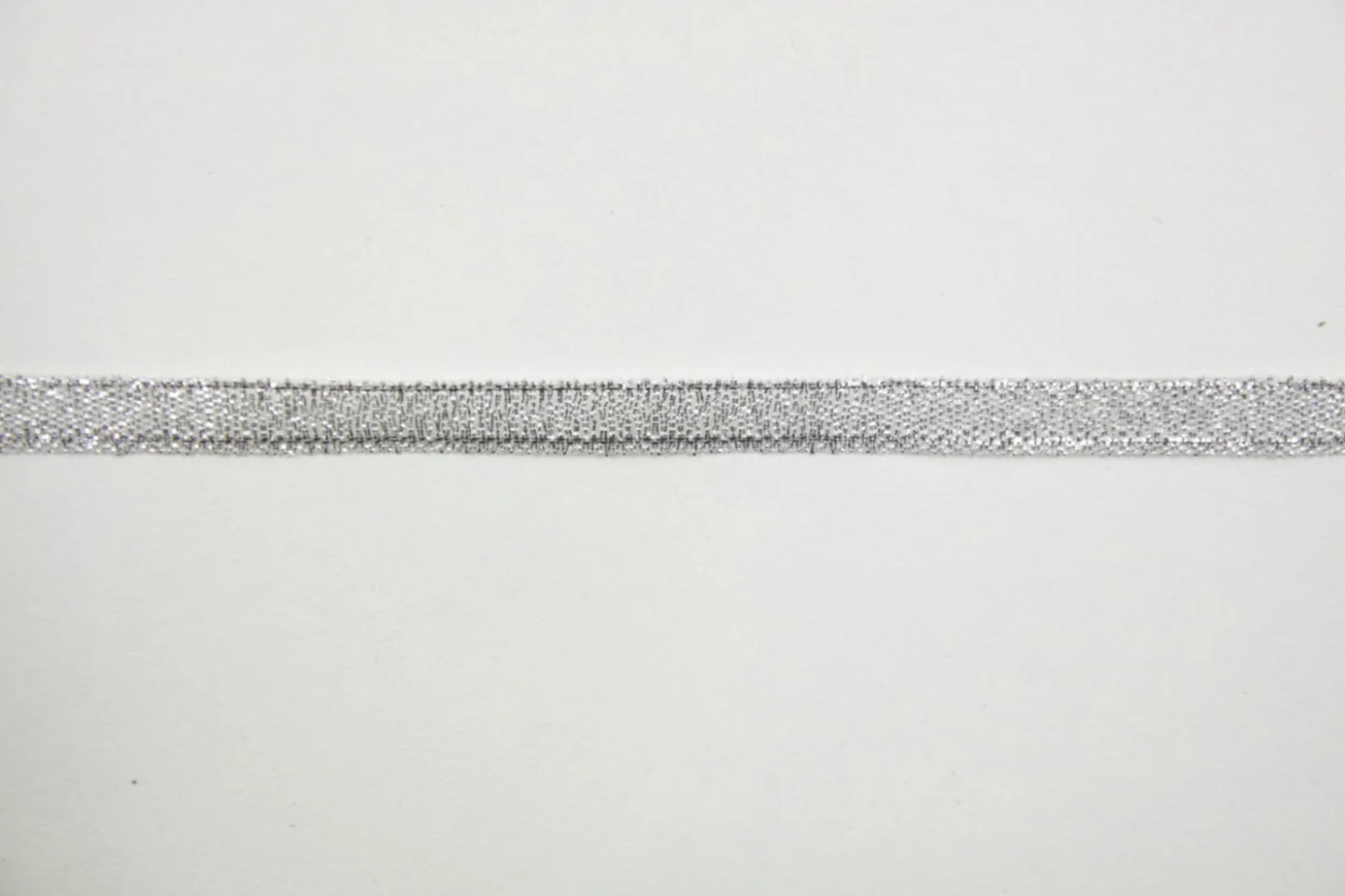 Lint-metallic zilver smal.