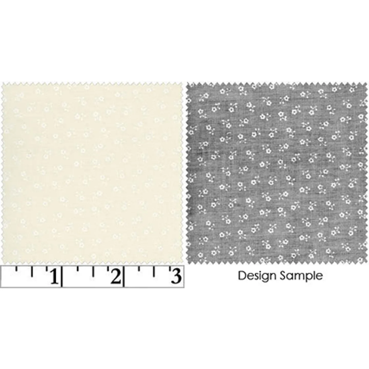 quiltstof-ivoor-wit-mini bloemetje-Galax.